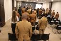 Durante solenidade, CEFID comemora 29 anos de criação com entrega de medalhas e troca de função em Curitiba