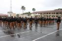 Polícia Militar comemora o Dia da Bandeira Nacional em todo o Paraná
