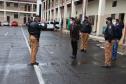 Polícia Militar comemora o Dia da Bandeira Nacional em todo o Paraná