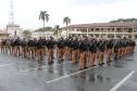 Polícia Militar comemora o Dia da Bandeira Nacional em todo o Paraná