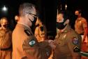 Batalhão da PM em Curitiba comemora oito anos de criação com entrega de medalhas e troca de Comando
