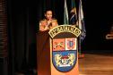 Batalhão da PM em Curitiba comemora oito anos de criação com entrega de medalhas e troca de Comando