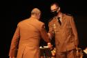 Batalhão da PM em Curitiba comemora oito anos de criação com entrega de medalhas e troca de Comando