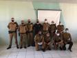 Policiais militares do Noroeste do estado participam de instrução de Atendimento Pré Hospitalar