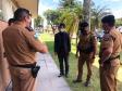 Subcomando-Geral da PM e secretário da Segurança Pública fazem visita técnica em unidades da PM e Corpo de Bombeiros em Londrina