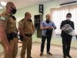 Subcomando-Geral da PM e secretário da Segurança Pública fazem visita técnica em unidades da PM e Corpo de Bombeiros em Londrina