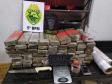 No Norte do estado, Pelotão de Choque apreende tabletes de maconha encaminha casal durante a Operação Sinergia