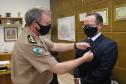 Capitão da Reserva Remunerada da PM recebe Medalhas de Sangue e Mérito Comunitário em Curitiba