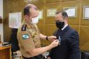 Capitão da Reserva Remunerada da PM recebe Medalhas de Sangue e Mérito Comunitário em Curitiba