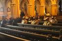 Banda de Música da PM faz Live de natal na Catedral Basílica Menor de Curitiba