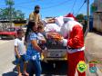 Batalhão da PM de Colombo, na RMC, entrega cerca de mil brinquedos durante ação de Natal