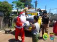 Batalhão da PM de Colombo, na RMC, entrega cerca de mil brinquedos durante ação de Natal