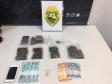 ROCAM encaminha sete pessoas, apreende drogas e recupera roupas roubadas em Curitiba