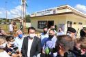 Governador inaugura sede do destacamento da PM de Entre Rios, em Guarapuava
