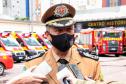 Governador participa de troca de Comando do Corpo de Bombeiro e entrega novas viaturas em Curitiba