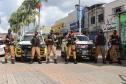 Projeto Piloto “Em Frente Brasil” coloca quase 100 policiais nas ruas na primeira operação em São José dos Pinhais de 2021