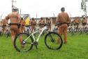 Policiais militares passam por capacitação de ciclopatrulhamento no Litoral