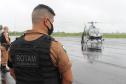 Polícia Militar presta apoio na distribuição de vacinas no Litoral