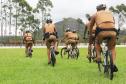 Policiais militares passam por capacitação de ciclopatrulhamento no Litoral