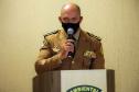 Batalhão de Polícia Ambiental recebe novo comandante durante solenidade restrita em São José dos Pinhais, na RMC