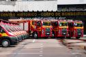 Governador participa de troca de Comando do Corpo de Bombeiro e entrega novas viaturas em Curitiba