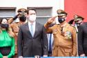 Governador participa de troca de Comando do Corpo de Bombeiro e entrega novas viaturas em Curitiba