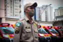 Governador participa de troca de Comando do Corpo de Bombeiro e entrega novas viaturas em Curitiba