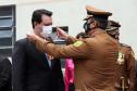 Governador participa de troca de Comando do Corpo de Bombeiro e entrega novas viaturas em Curitiba