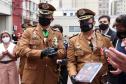 Governador participa de troca de Comando do Corpo de Bombeiro e entrega novas viaturas em Curitiba