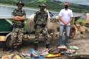 Operação apreende 48 quilos de peixes nativos em Ortigueira