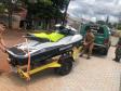 Operação da Polícia Ambiental no Sudoeste do estado recupera Jet Ski furtado e equipamentos usados em pesca ilegal