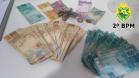 Em Ribeirão Claro, PM atende denúncia do 181 e apreende maconha e R$ 10 mil em dinheiro