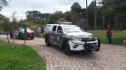 Polícia Ambiental presta apoio na remoção de tigre da Malásia e papagaios para o Zoológico de Curitiba