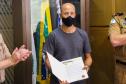 Coronel da PM é homenageado pelo Comandante Geral ao ir para a Reserva Remunerada em Curitiba (PR)