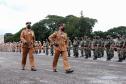Polícia Militar do Paraná recebe novo Comandante-Geral durante solenidade na APMG, em São José dos Pinhais (PR)