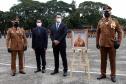 Polícia Militar do Paraná recebe novo Comandante-Geral durante solenidade na APMG, em São José dos Pinhais (PR)