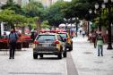 Principais eixos comerciais de Curitiba recebem reforço de policiamento ostensivo