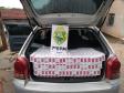 No Noroeste do estado, PM apreende 100 buchas de cocaína, arma de fogo e recupera um veículo em situações distintas