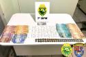 No Noroeste do estado, PM apreende 100 buchas de cocaína, arma de fogo e recupera um veículo em situações distintas