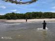 Batalhão Ambiental apreende rede de pesca na Ilha das Peças