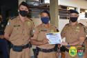 Policiais militares do 4º BPM recebem homenagem de Destaque do Mês e Destaque Operacional