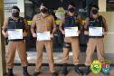 Policiais militares do 4º BPM recebem homenagem de Destaque do Mês e Destaque Operacional