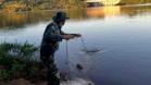 Batalhão Ambiental resgata tartarugas ameaçadas de extinção presas em rede de pesca na Usina de Salto Caxias