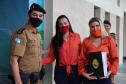 Policiais militares femininas do Quartel do Comando-Geral da PM são homenageadas no Dia Internacional da Mulher