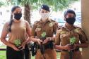 Policiais militares femininas do Quartel do Comando-Geral da PM são homenageadas no Dia Internacional da Mulher