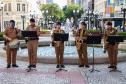 Policiais militares femininas do Quartel do Comando-Geral da PM são homenageadas no Dia Internacional da Mulher