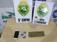 PM apreende LSD, lança perfume e um veículo carregado com cigarros contrabandeados, em ações distintas no Oeste do Paraná