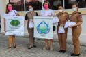 Embaixadoras da Paz Mundial entregam presentes para as profissionais da saúde do Hospital da PM em Curitiba