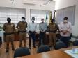 Comandante-Geral da PM preside passagem de comando de unidade de Rolândia e se reúne com autoridades no Norte do PR