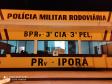 No Noroeste do estado, policiais militares rodoviários apreendem mais de 20 quilos de maconha que seriam levados até Santa Catarina